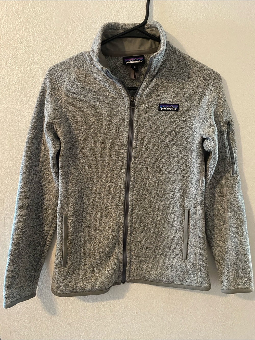 Patagonia Better Sweater Gray Heather Full-Zip Fleece Jacket